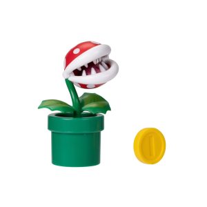 Piranha Plant with Coin 4-inch Articulated Figure