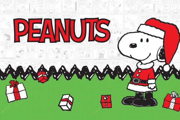 Peanuts holiday mobile banner