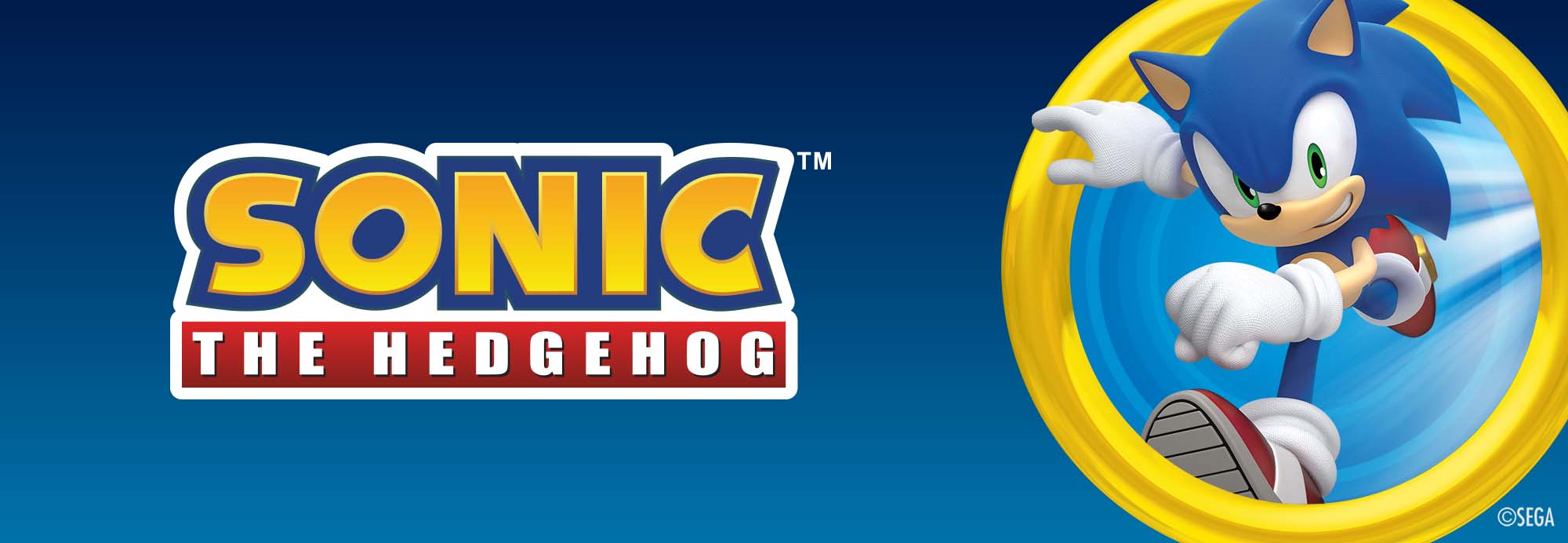 Sonic the Hedgehog desktop banner