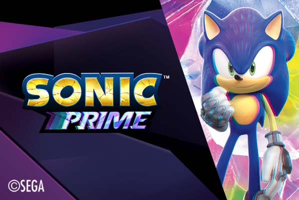 Sonic Prime mobile banner