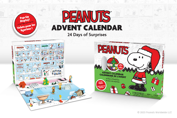 Peanuts advent calendar
