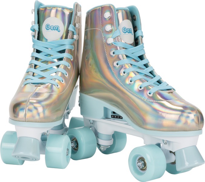 Quad Skates - Holo Blue