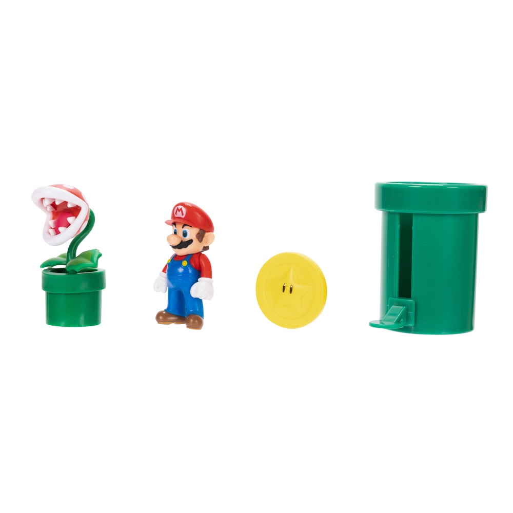 Super Mario Soda Jungle Diorama