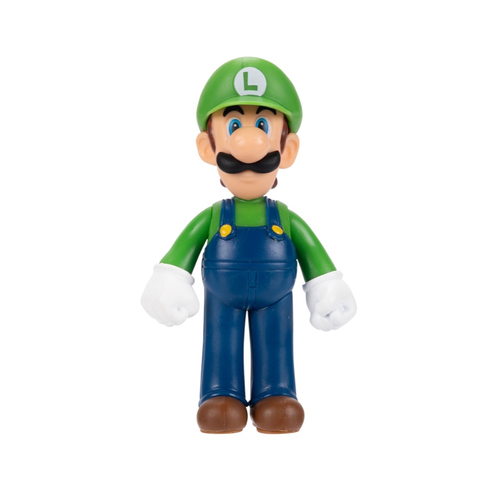 Super Mario Standing Luigi 2.5-inch Articulated Figure