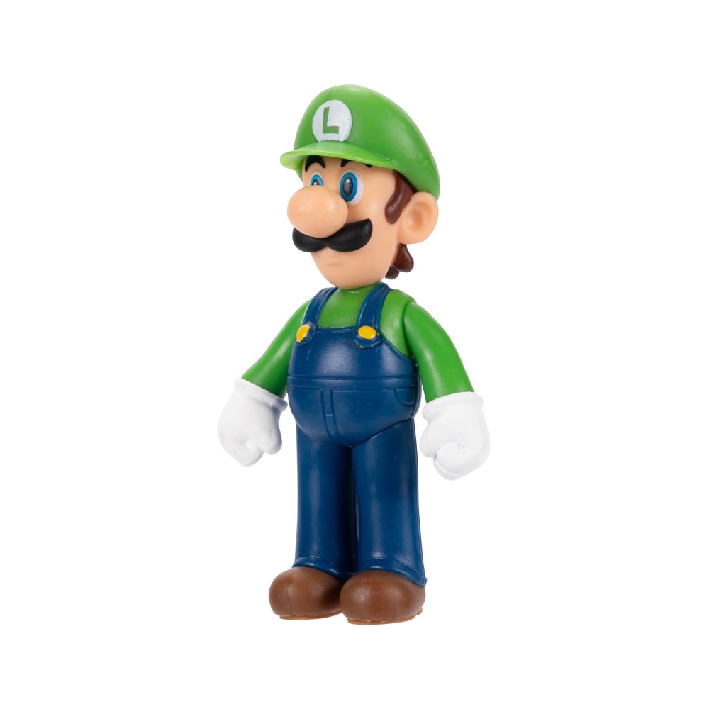 Super Mario Standing Luigi 2.5-inch Articulated Figure