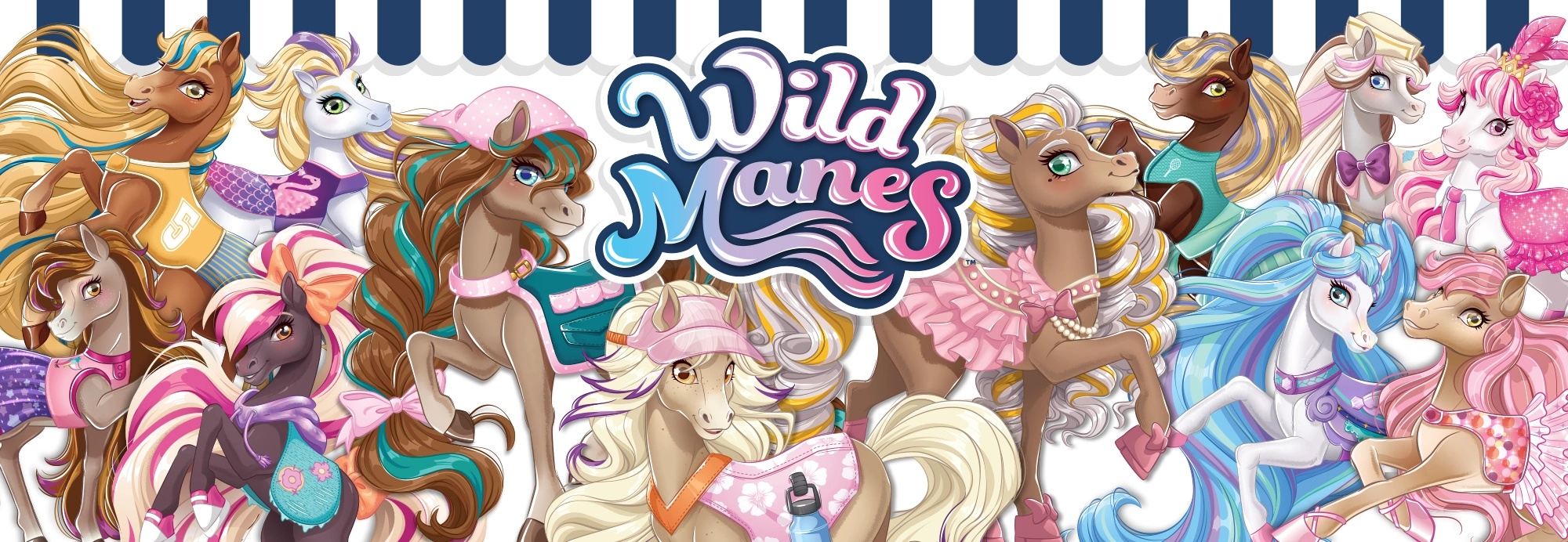 Wild Manes desktop banner