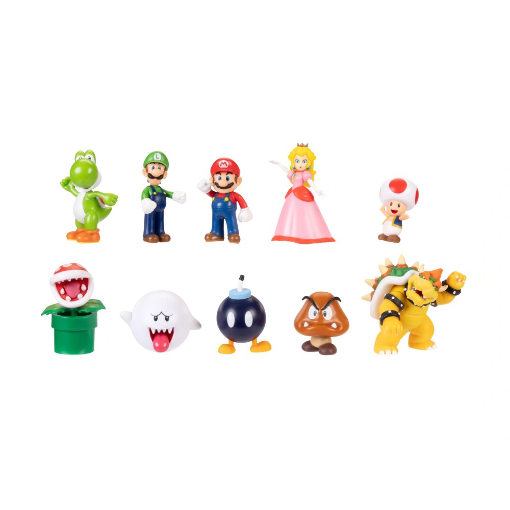Super Mario 2.5-inch Friends & Foes Figures 10-Pack
