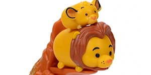 Disney Tsum Tsum - The Lion King's Mufasa with Simba
