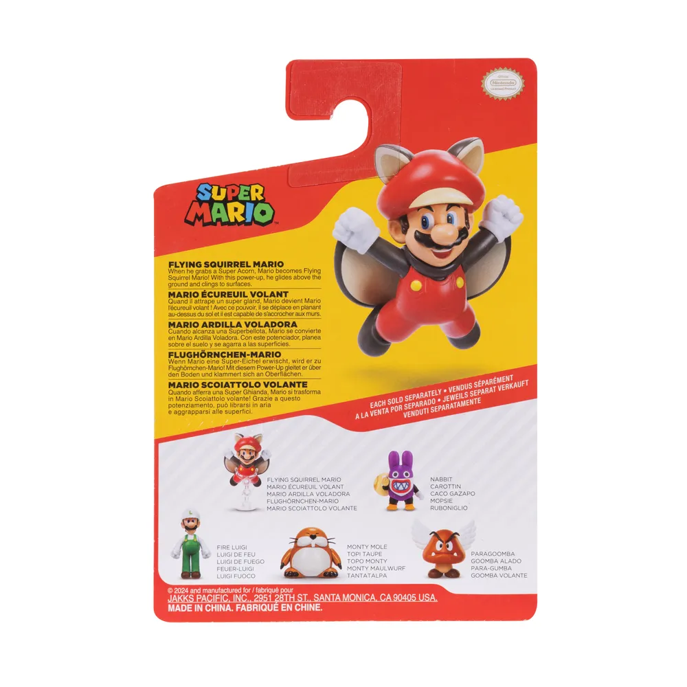 2.5-inch Flying Squirrel Mario Figure