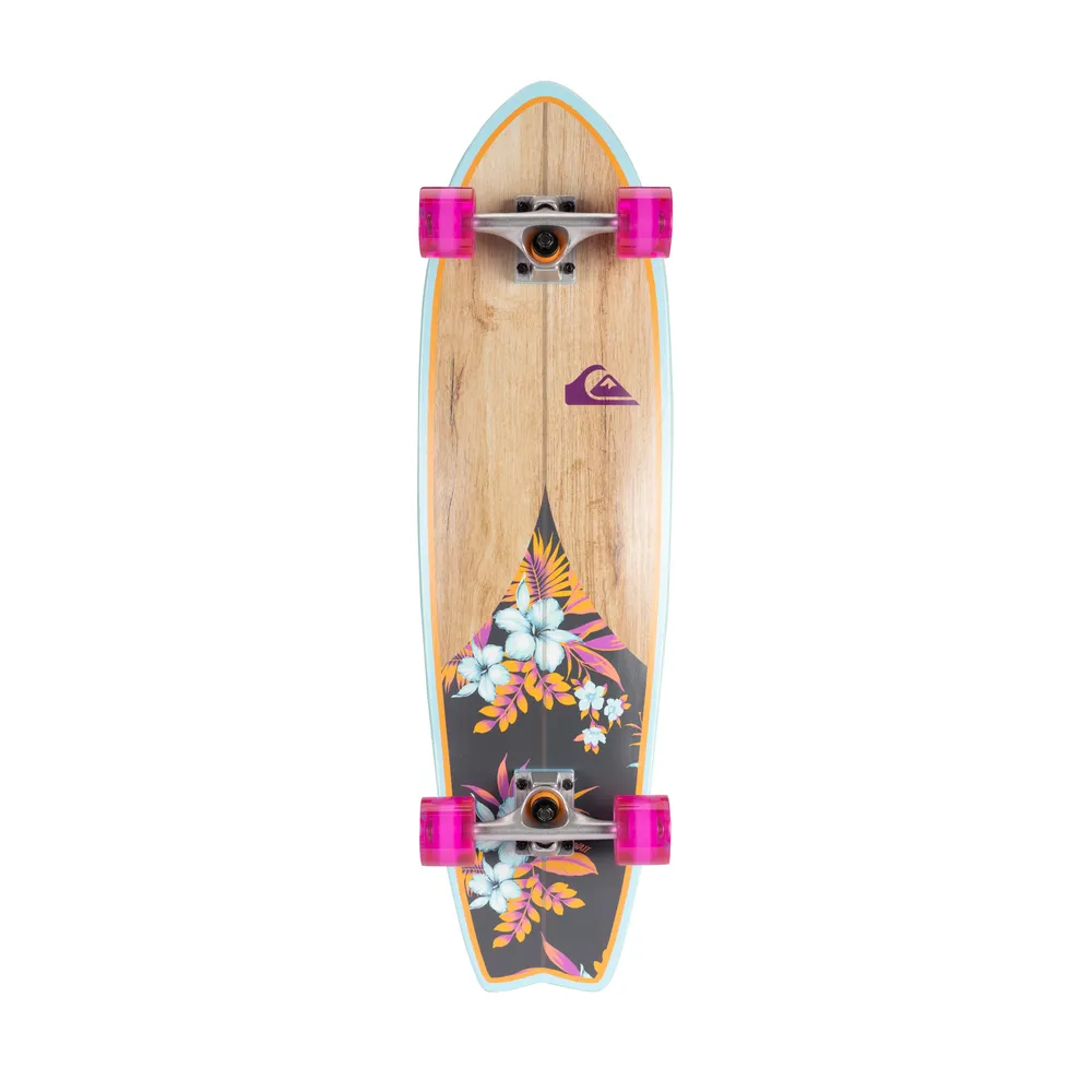 Quiksilver Bright Floral 32" Fishtail Cruiser