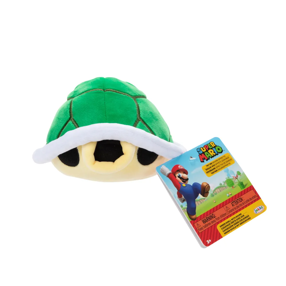 Super Mario Green Shell SFX Plush