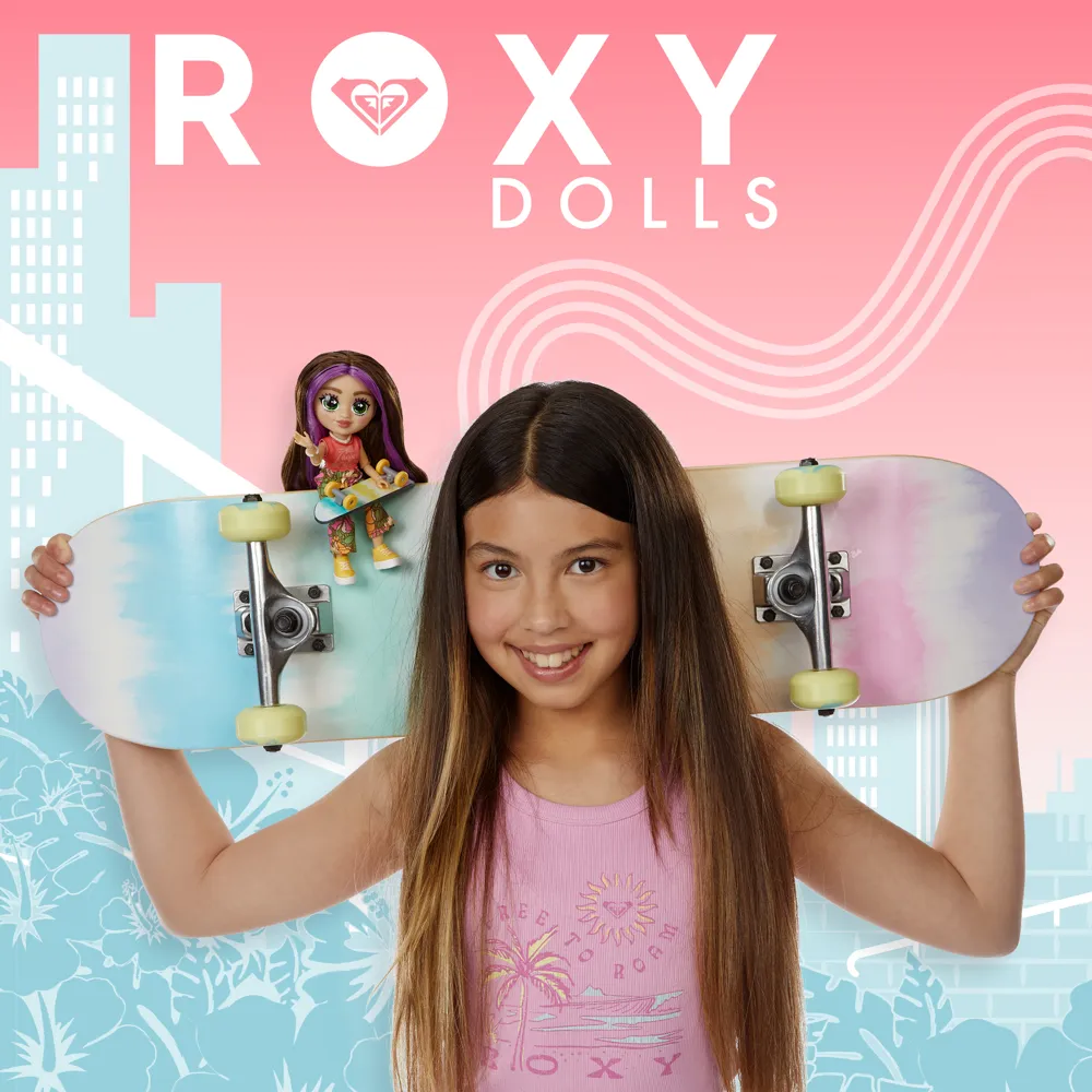 Roxy Skateboard Fashion Doll