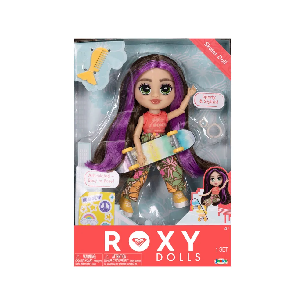 Roxy Skateboard Fashion Doll