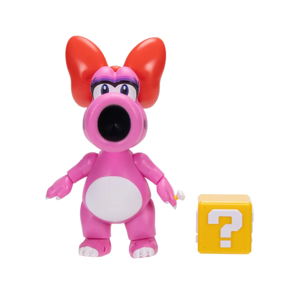 Birdo 5-Inch Action Figure with Question Block