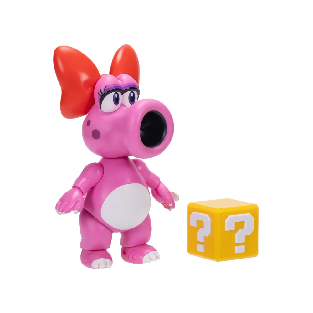 Birdo 5-Inch Action Figure with Question Block