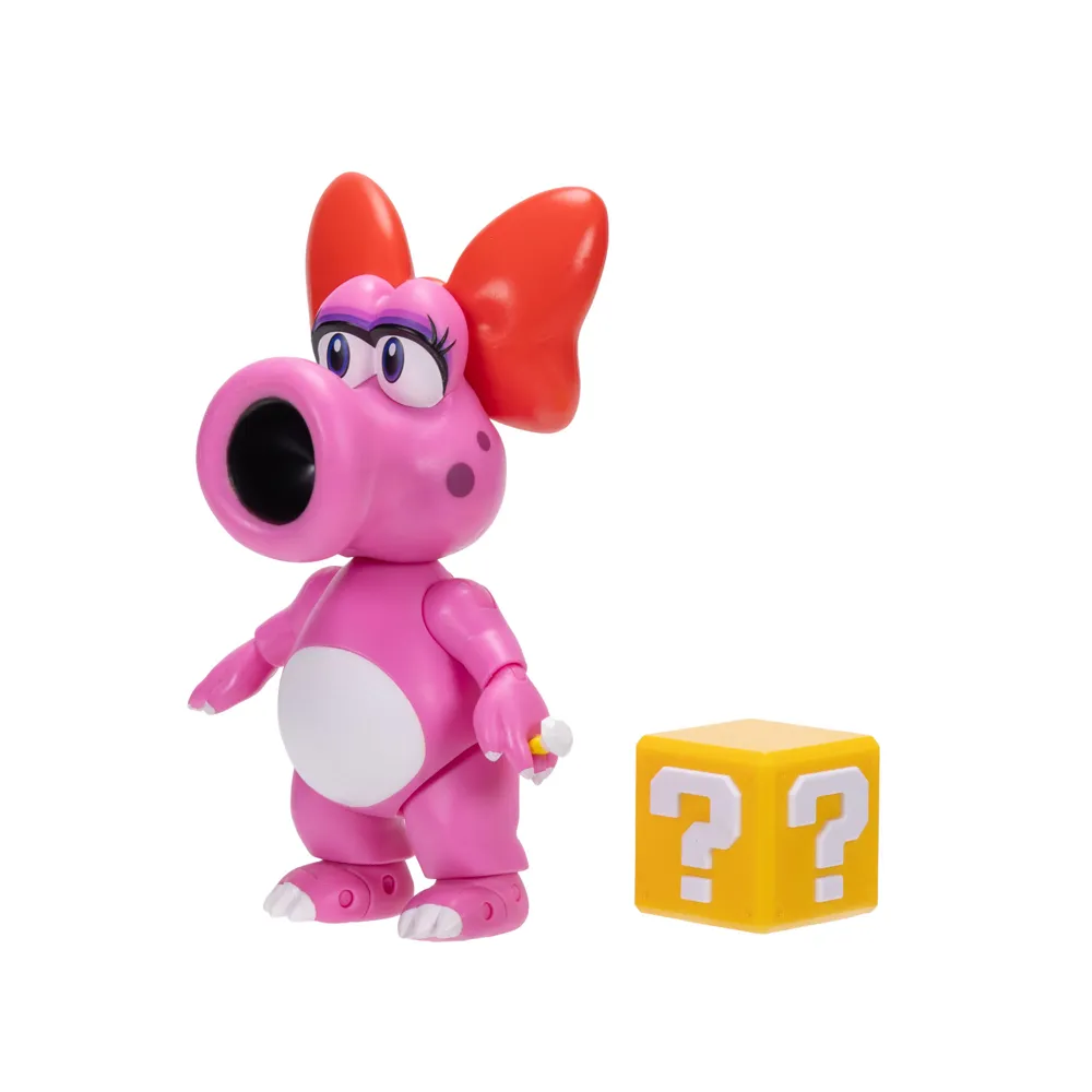 Birdo 5-Inch Action Figure with Question Block