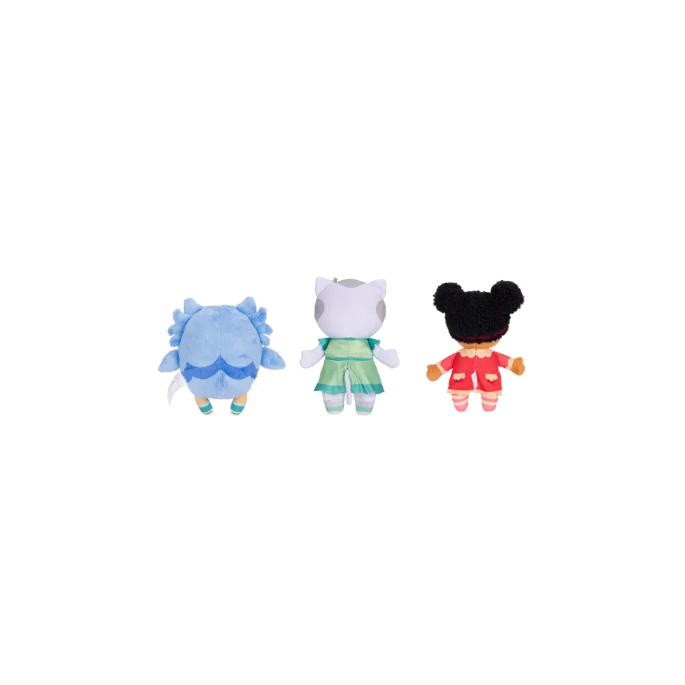 Cutie Plush 3-Pack (Katerina Kittycat, O the Owl, Miss Elaina)