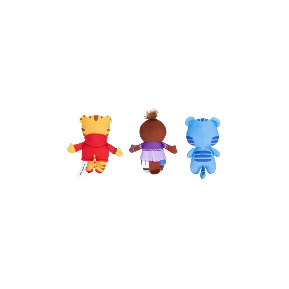 Cutie Plush 3-Pack (Daniel Tiger, Tigey, & Jodi)