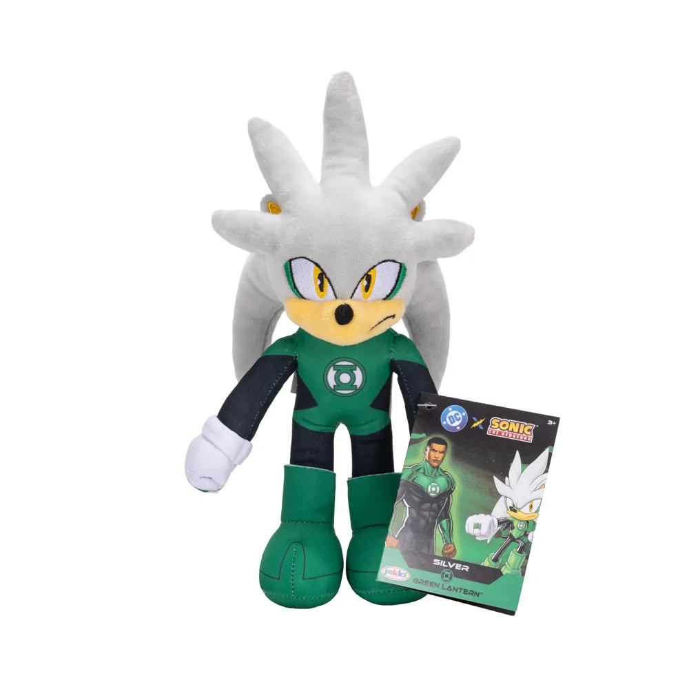 Silver as Green Lantern 9-inch Plush