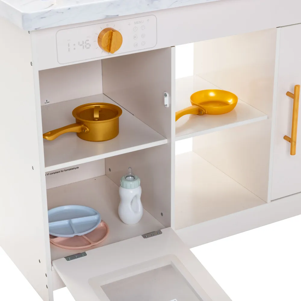 Wooden Kitchen Play Set - Image 6
