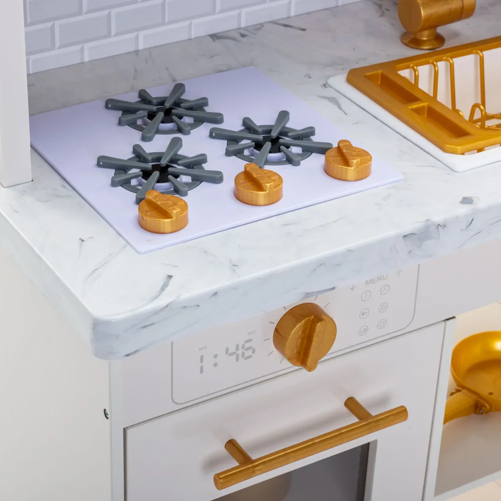Wooden Kitchen Play Set - Image 9