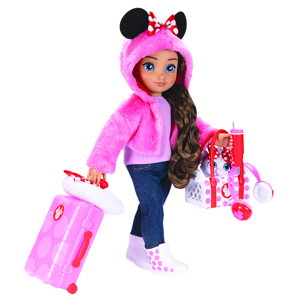 Inspired by Minnie Mouse 18-inch Deluxe Travel Set - Image 2