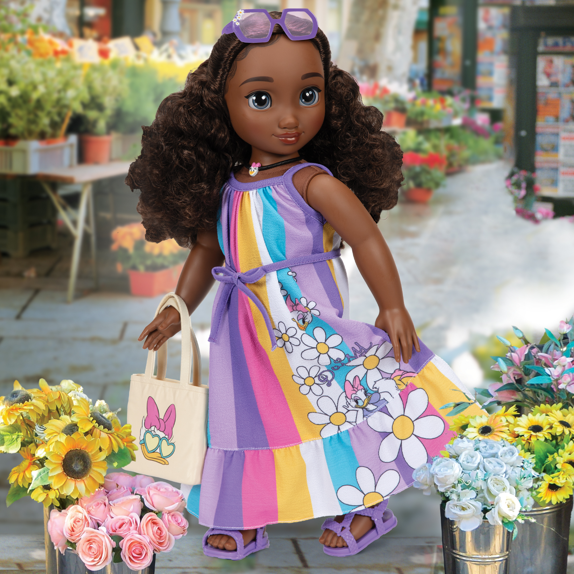 Inspired by Daisy Duck 18-inch Doll - Image 3