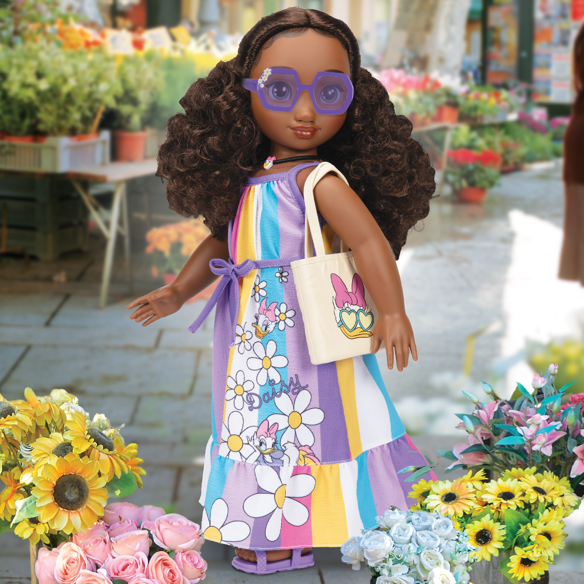 Inspired by Daisy Duck 18-inch Doll - Image 4