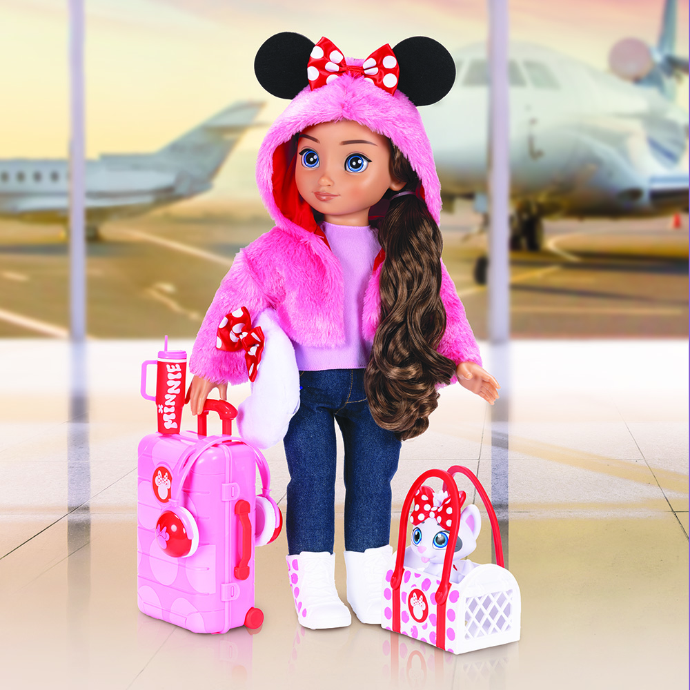 Inspired by Minnie Mouse 18-inch Deluxe Travel Set - Image 4