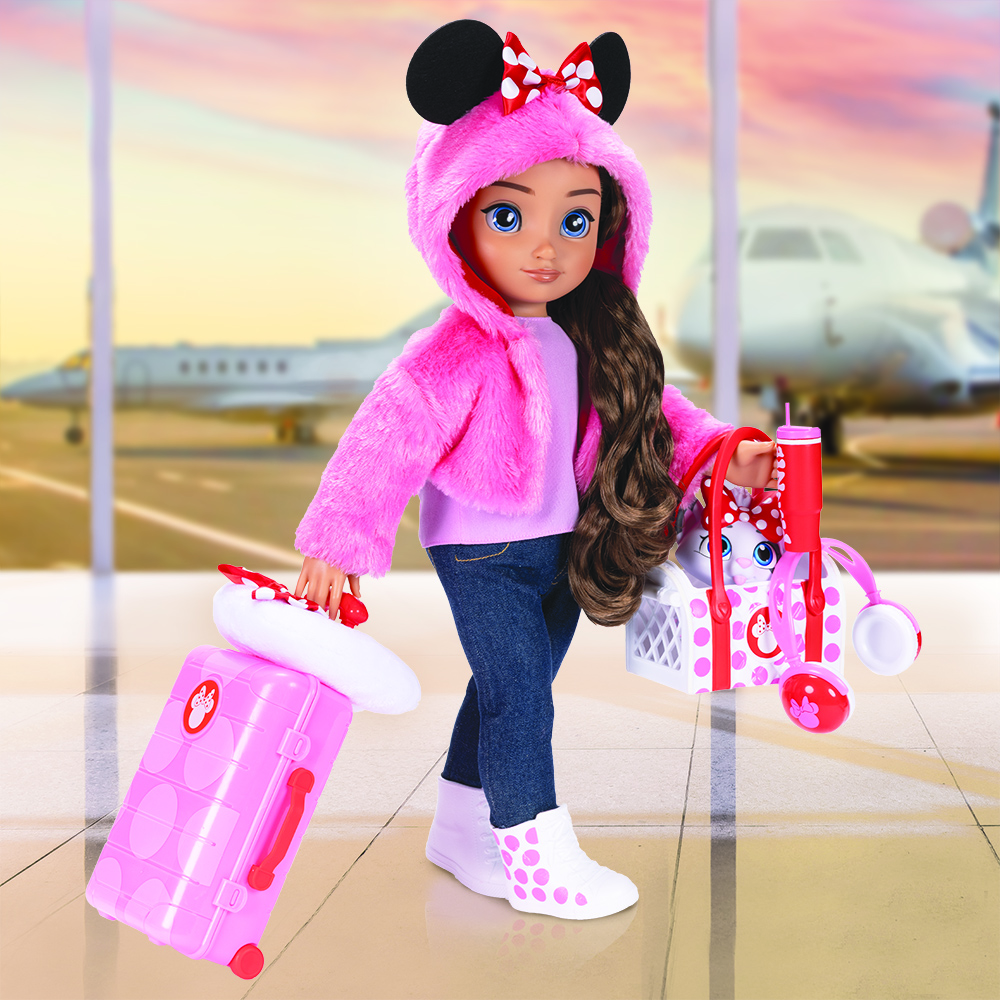 Inspired by Minnie Mouse 18-inch Deluxe Travel Set - Image 5