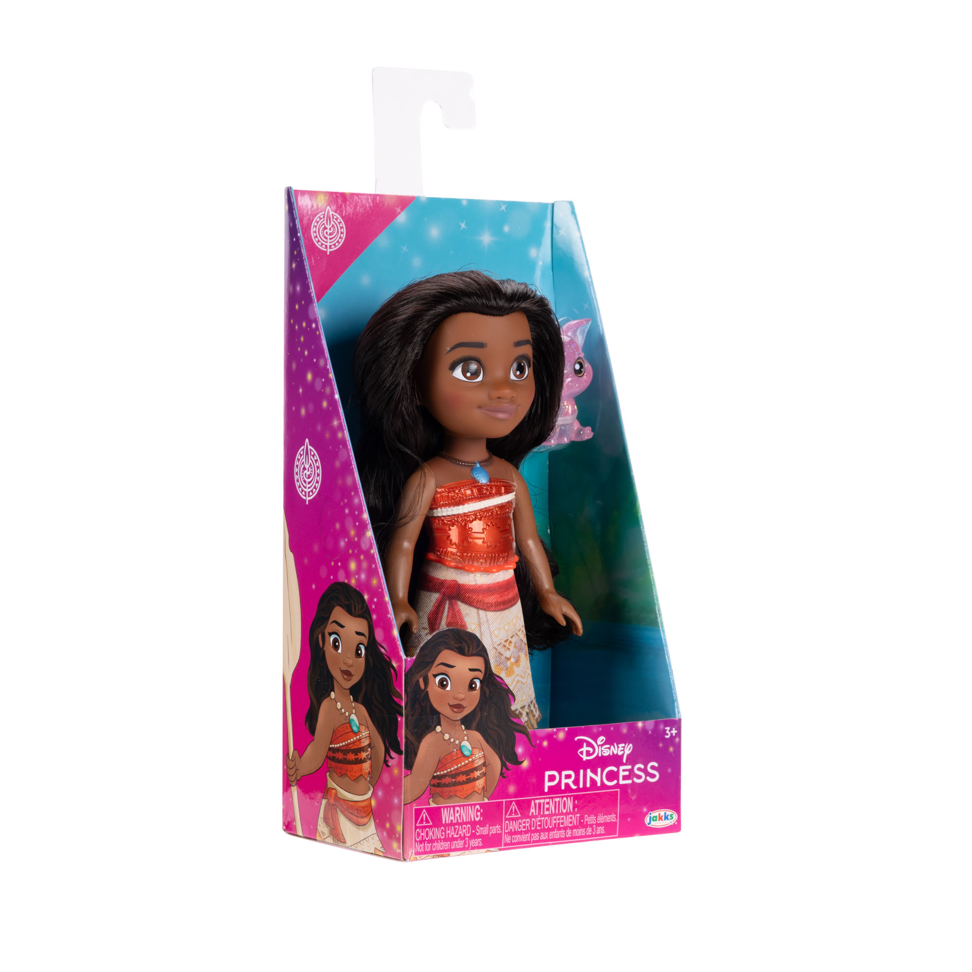 Disney Princess 6" Petite Moana Doll & Pua Figure - Image 8