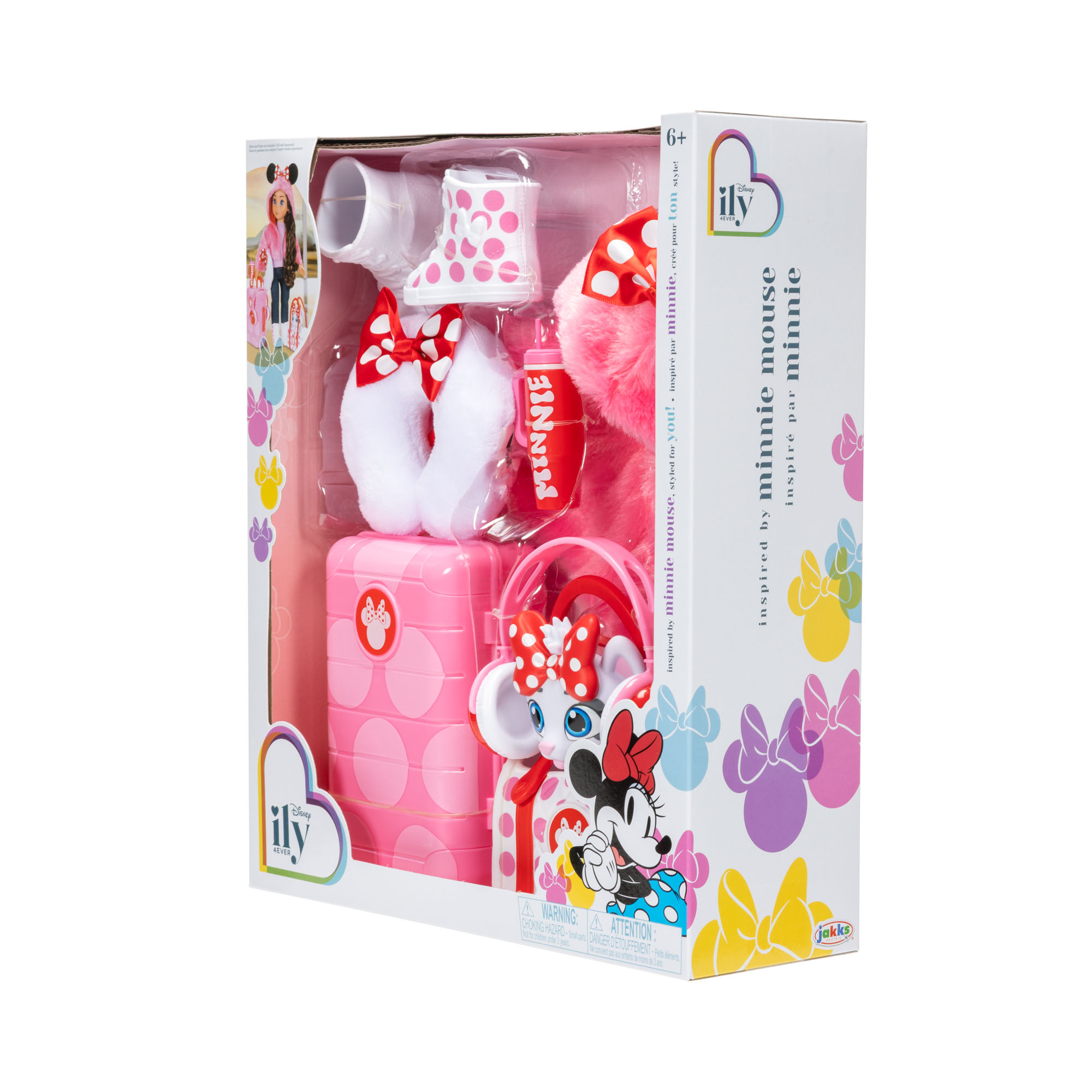 Inspired by Minnie Mouse 18-inch Deluxe Travel Set - Image 7