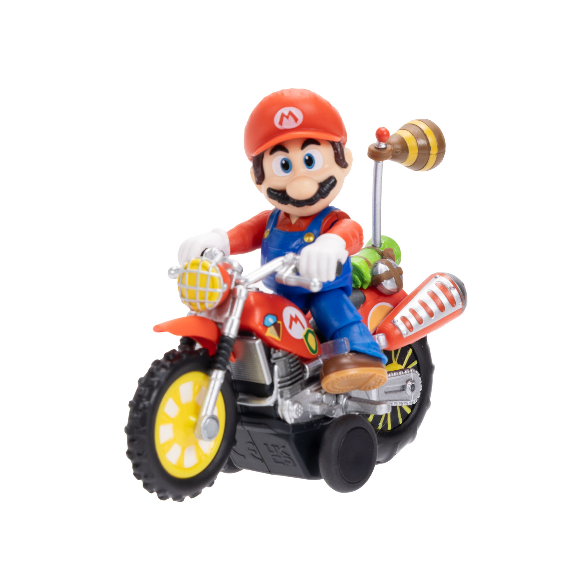 Mario 2.5-inch Figure with Pull Back Motorcycle
