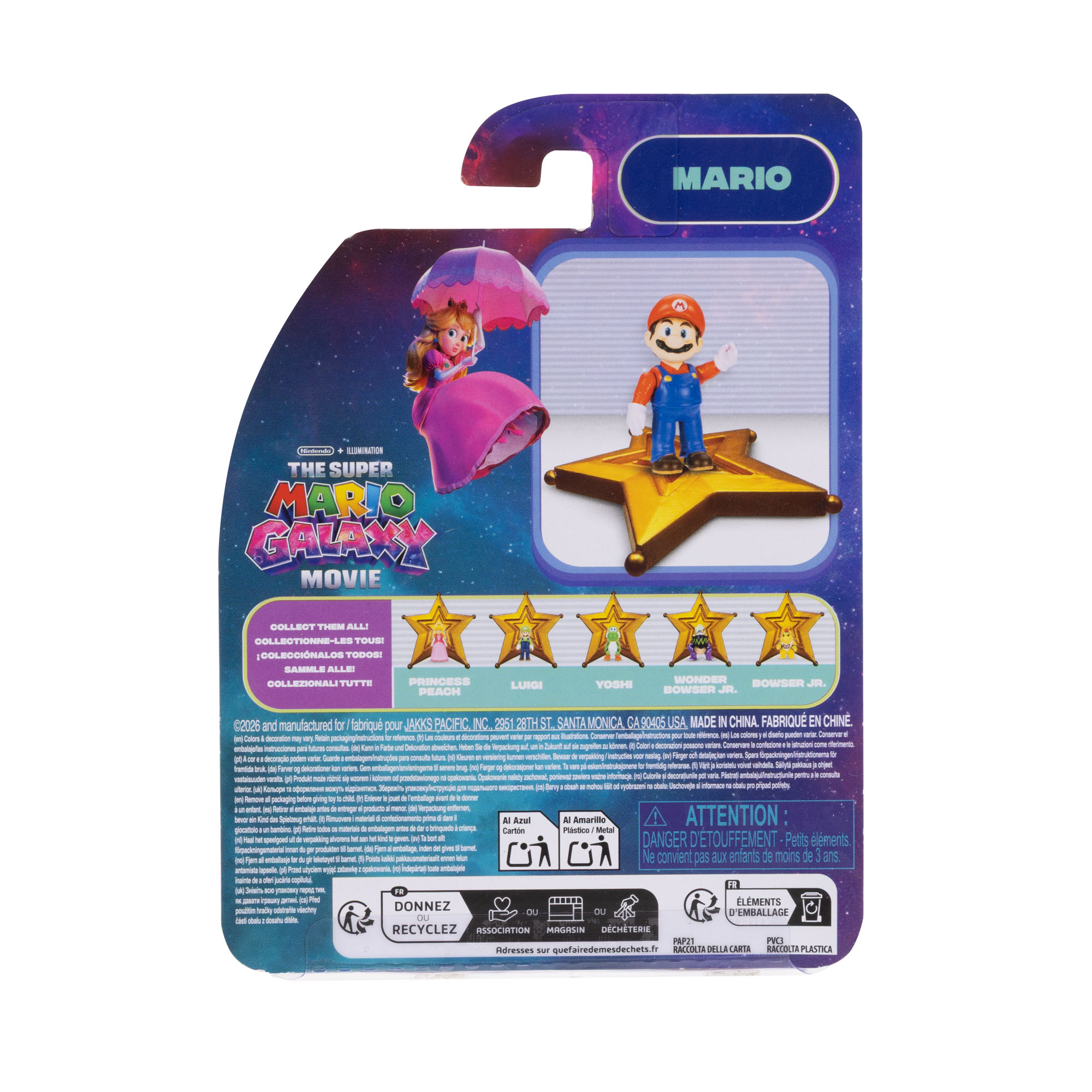 Mario with Star 1.5-inch Figure - Image 6