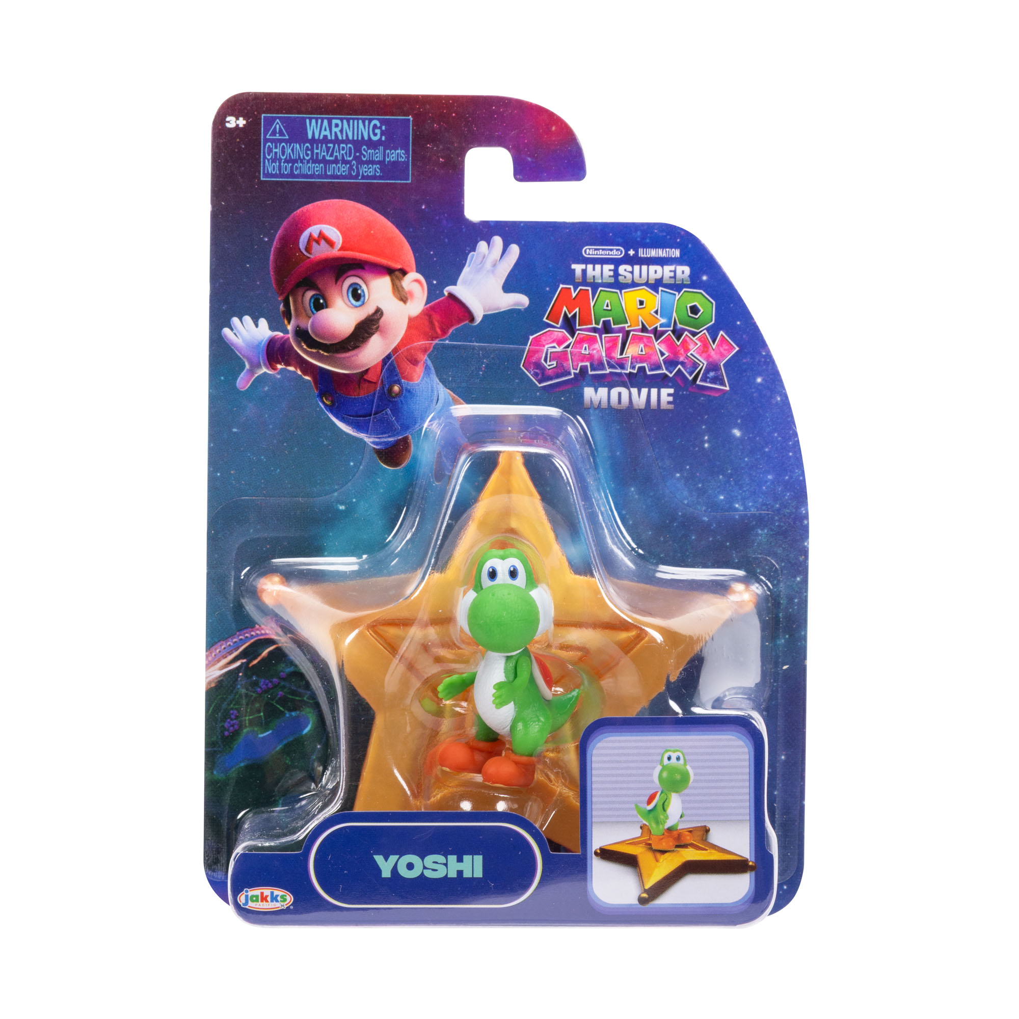 Yoshi with Star 1.5-inch Figure - Image 3