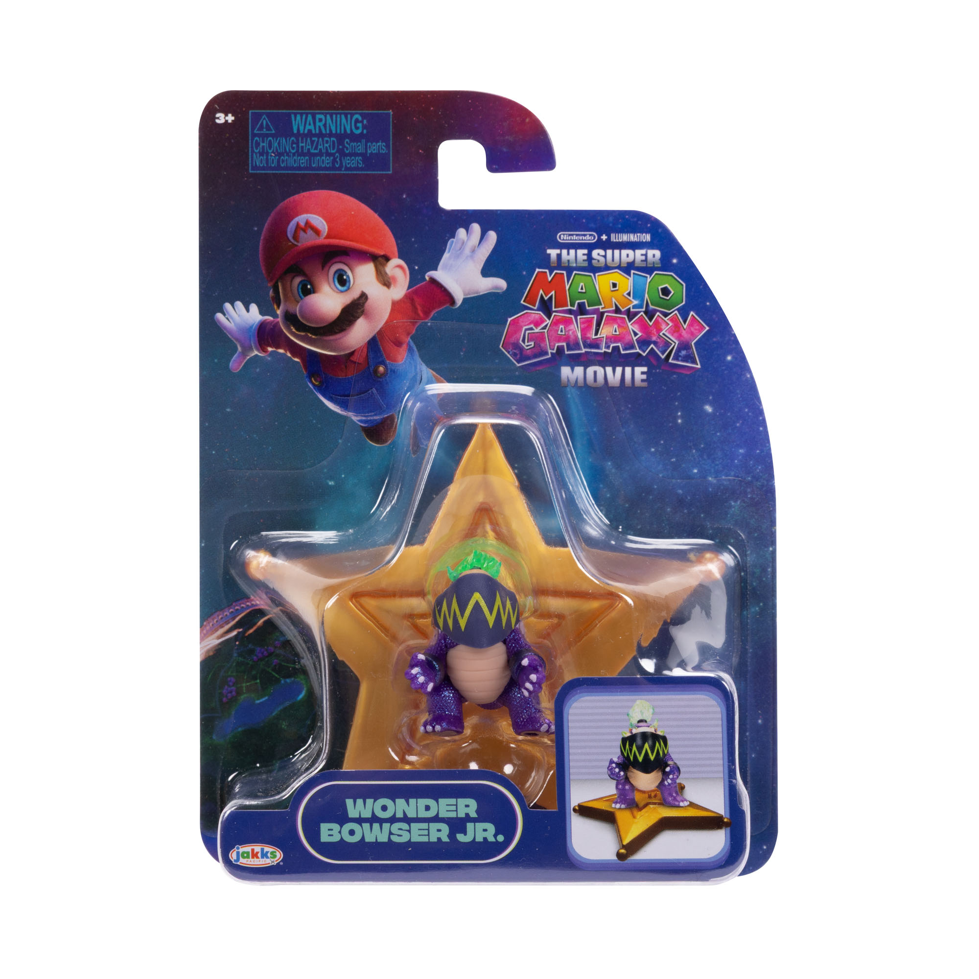 Wonder Bowser Jr. with Star 1.5-inch Figure - Image 4