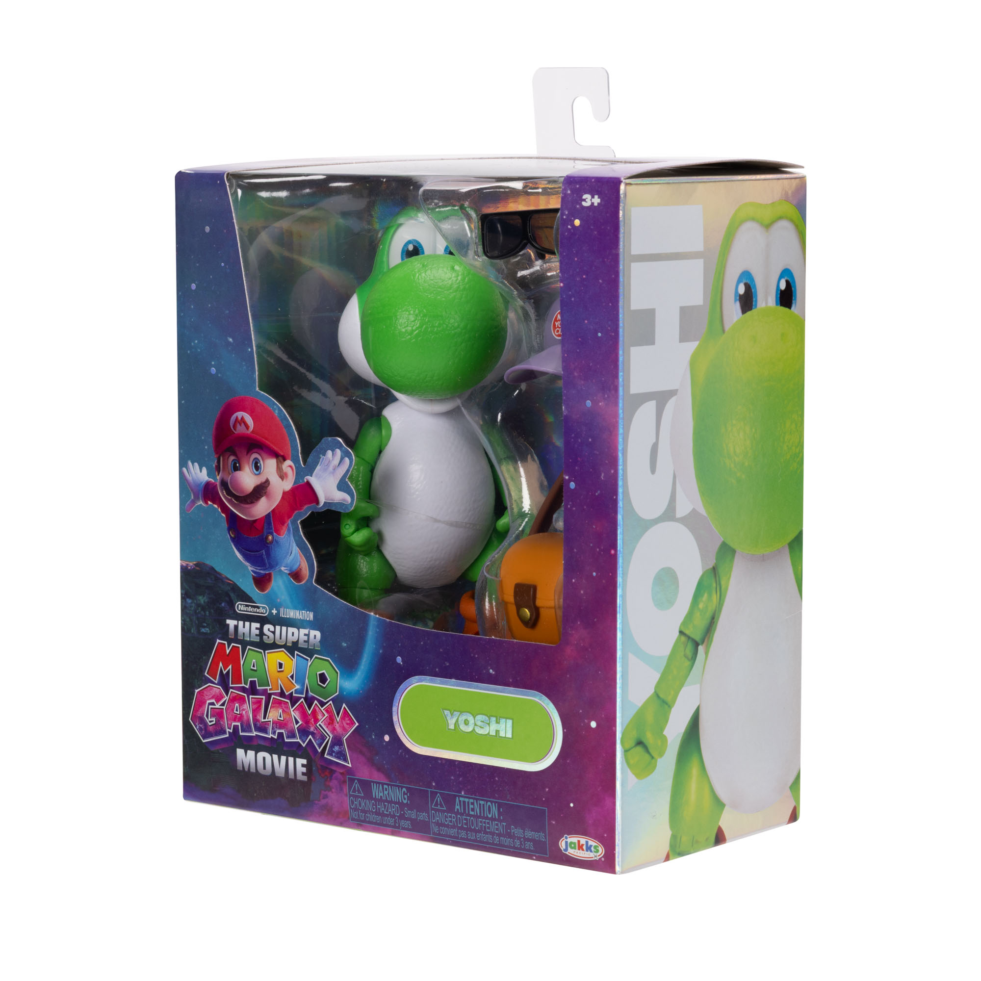 Yoshi with Hat, Sunglasses, and Satchel 5-inch Figure - Image 3