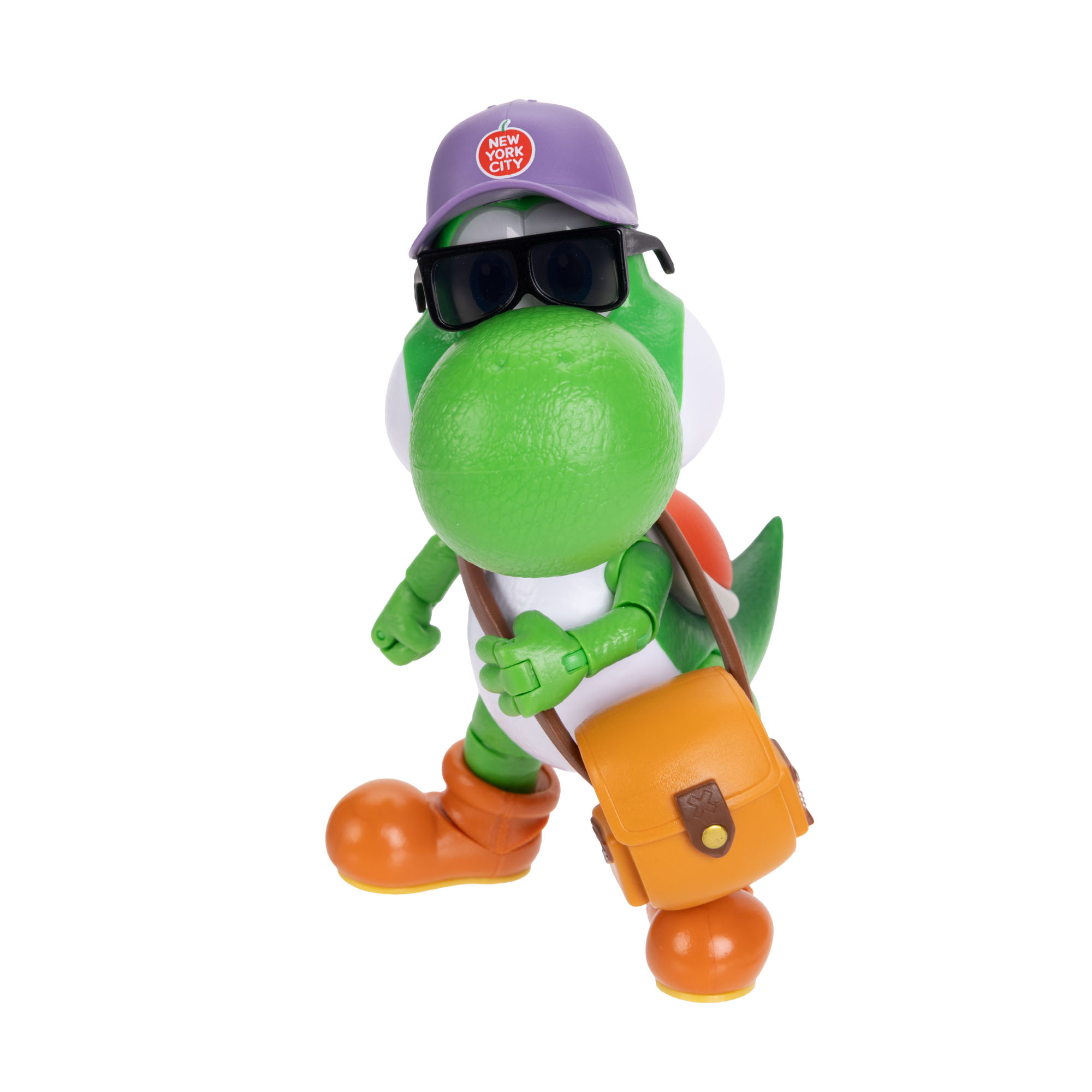 Yoshi with Hat, Sunglasses, and Satchel 5-inch Figure - Image 6