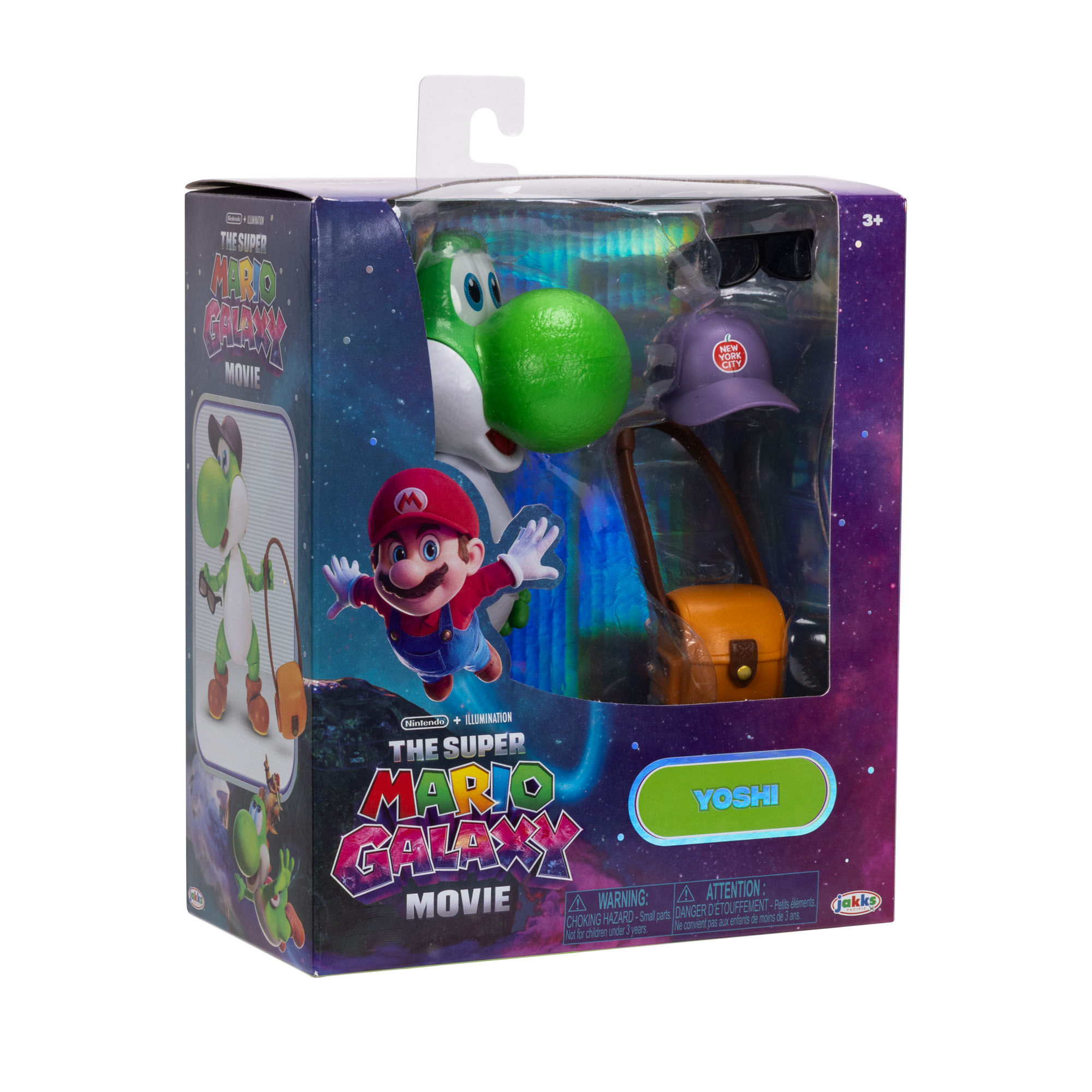 Yoshi with Hat, Sunglasses, and Satchel 5-inch Figure - Image 5