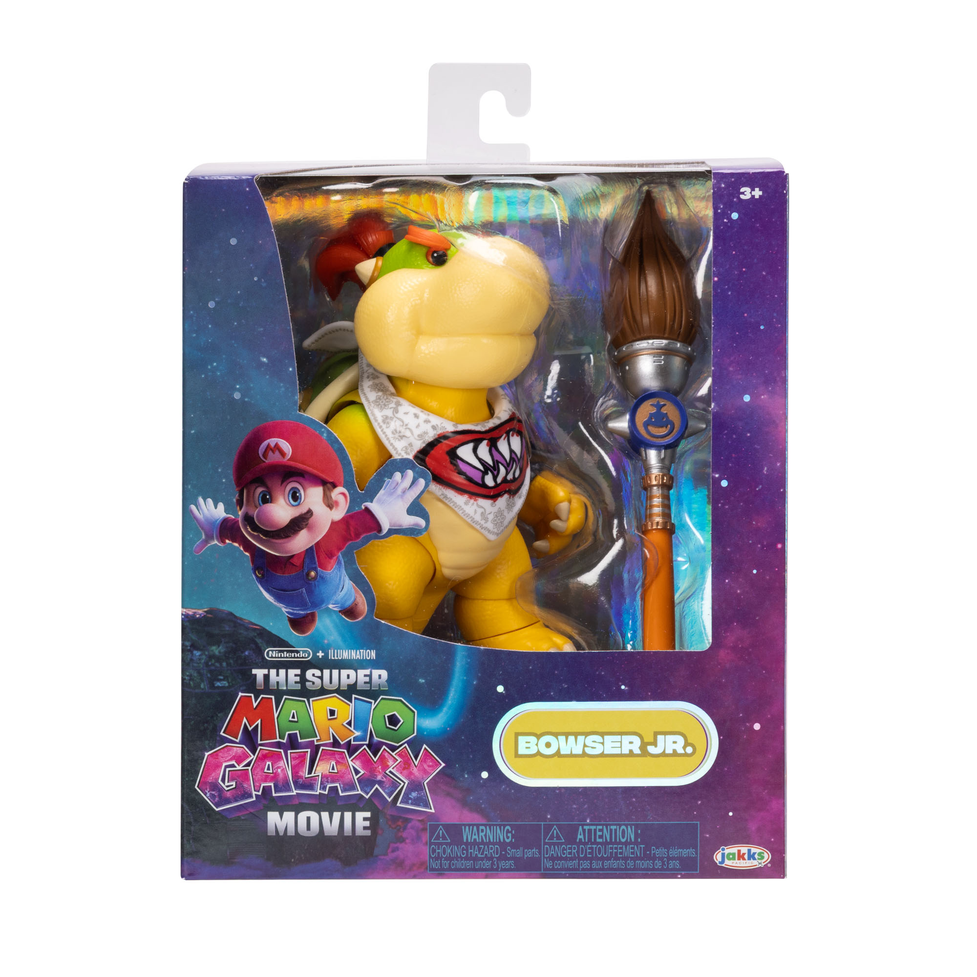 Bowser Jr. with Paint Brush 5-inch Figure - Image 4