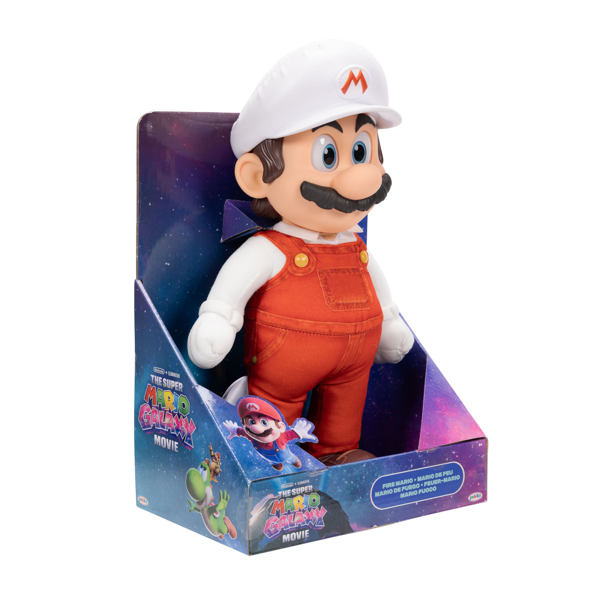 Fire Mario Posable 15-inch Plush - Image 2