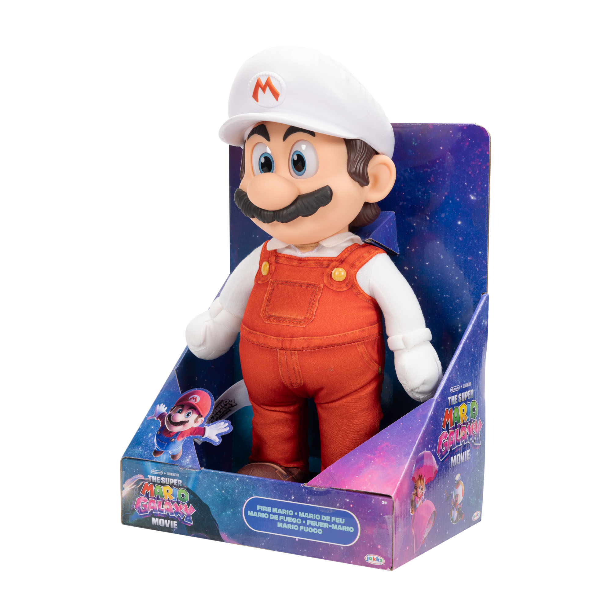 Fire Mario Posable 15-inch Plush - Image 3