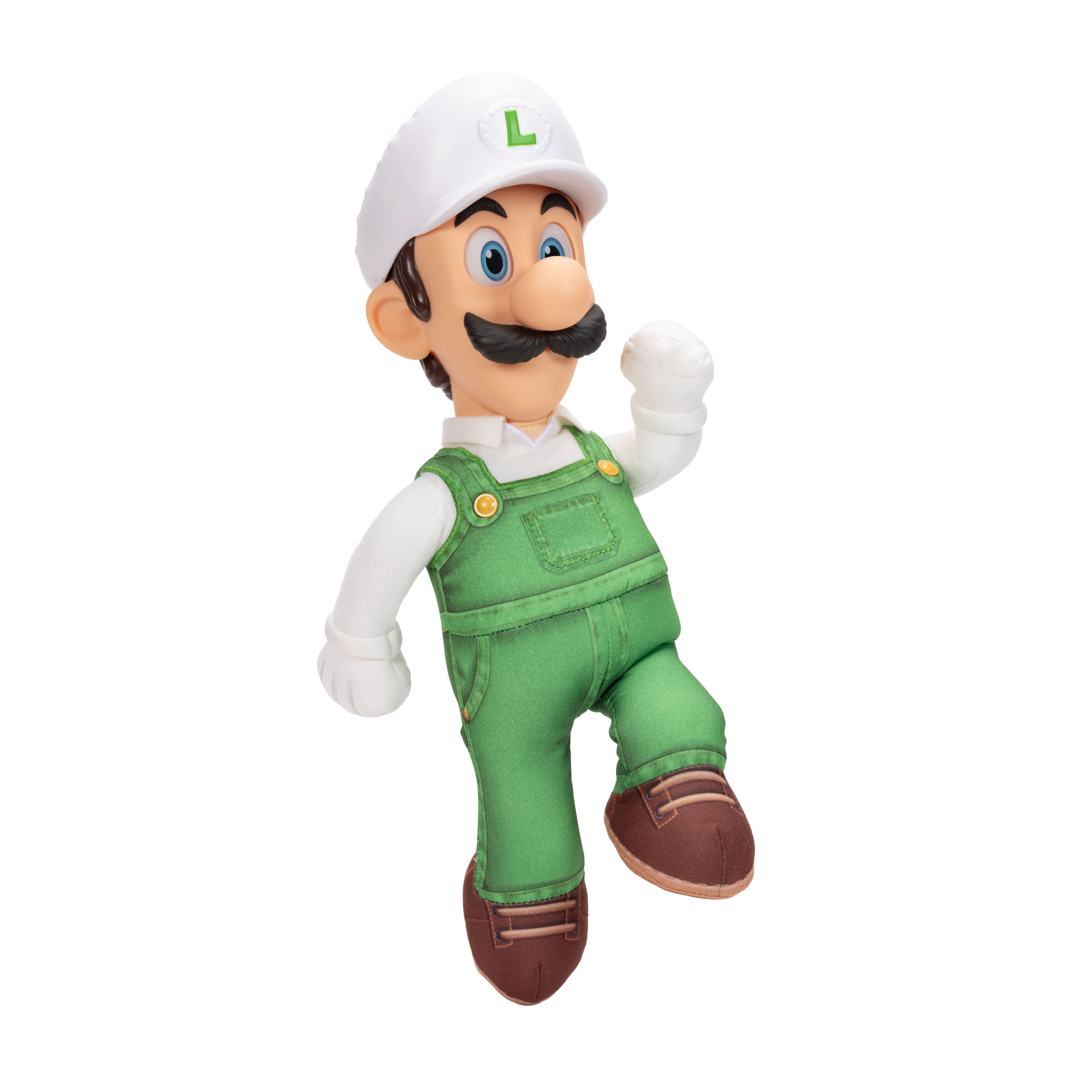 Fire Luigi Posable 15-inch Plush - Image 10