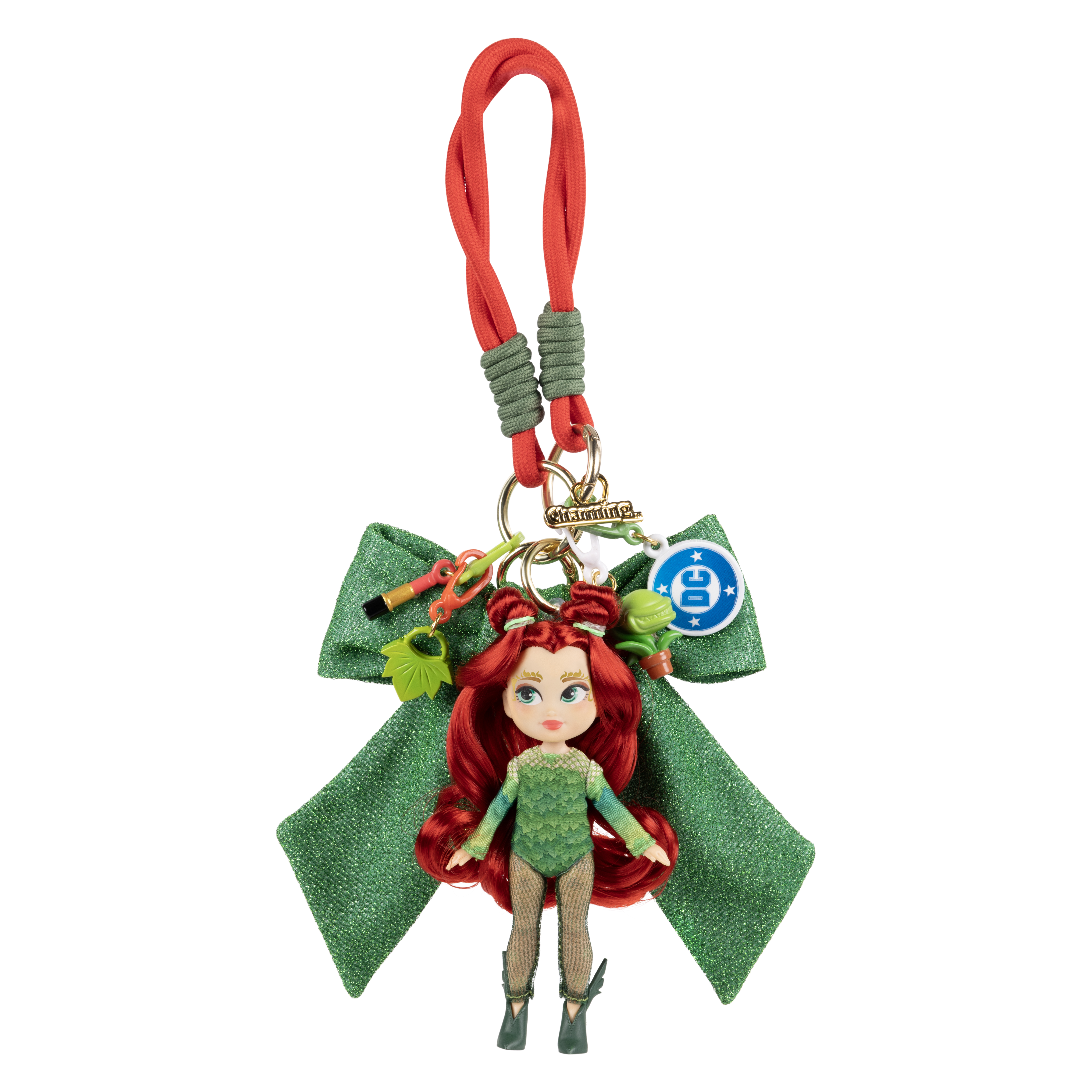 DC Poison Ivy Charming Doll Bag Charm with Accessories - Image 13