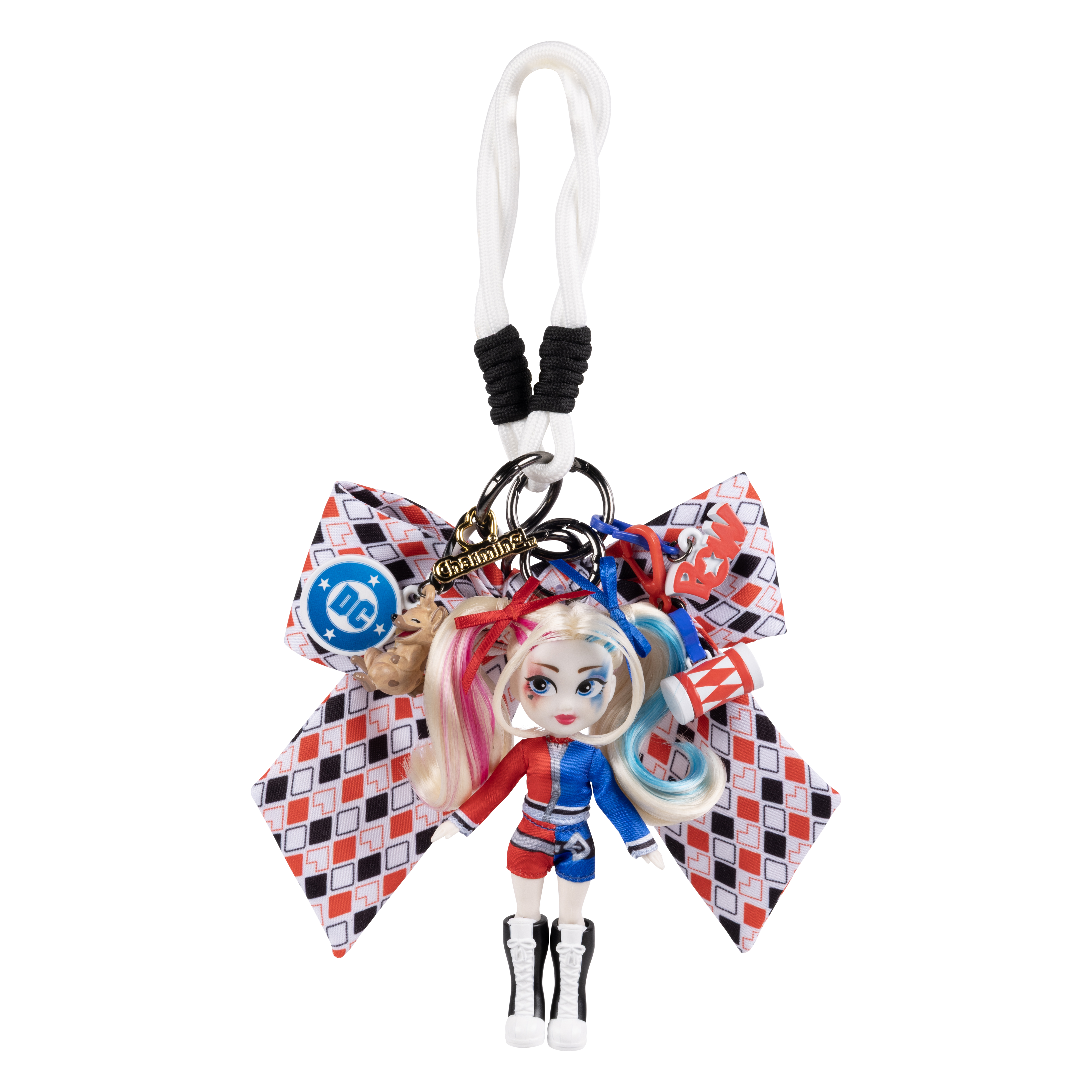 DC Harley Quinn Charming Doll Bag Charm with Accessories - Image 13
