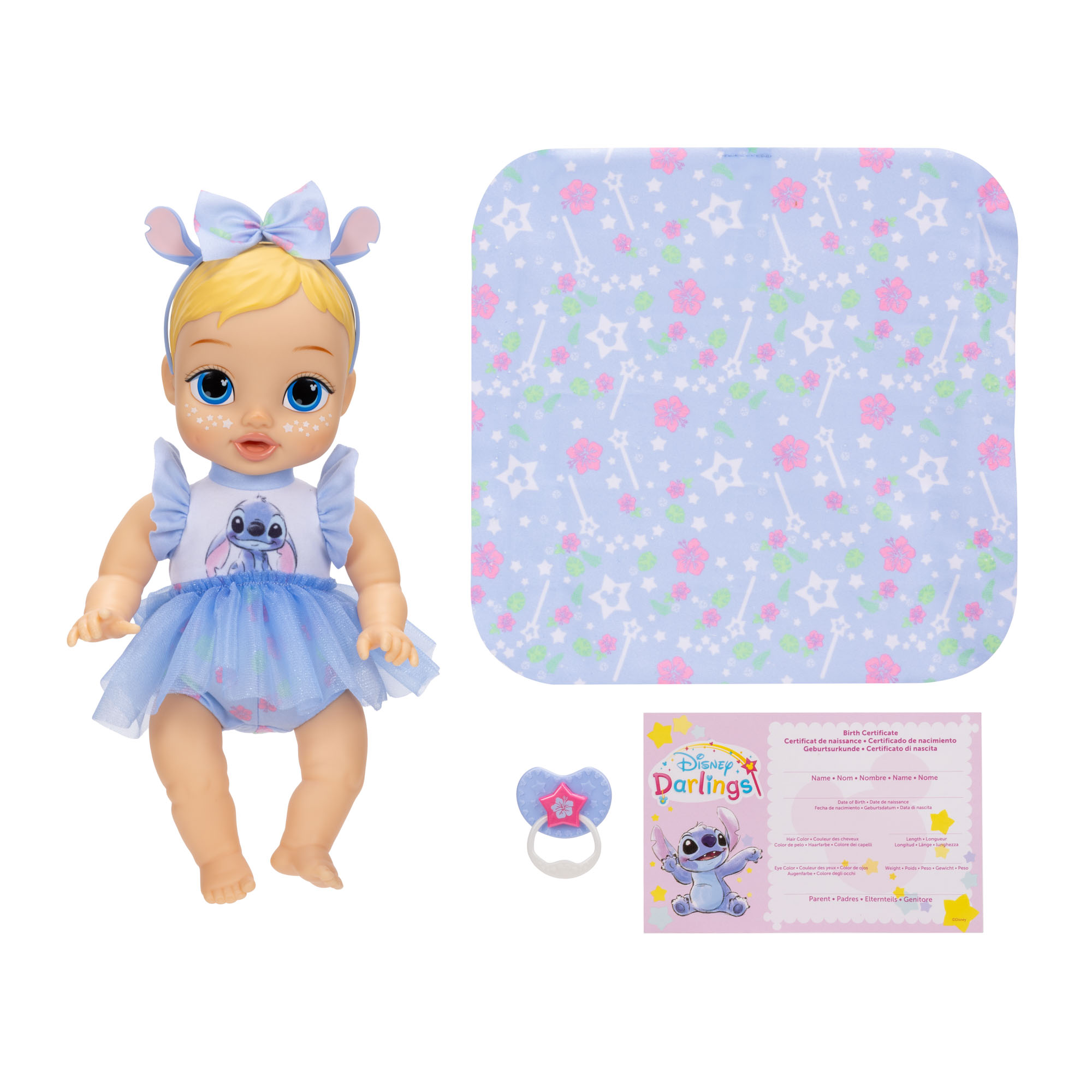 Snuggly Stars Stitch – Blonde hair, blue eyes - Image 8