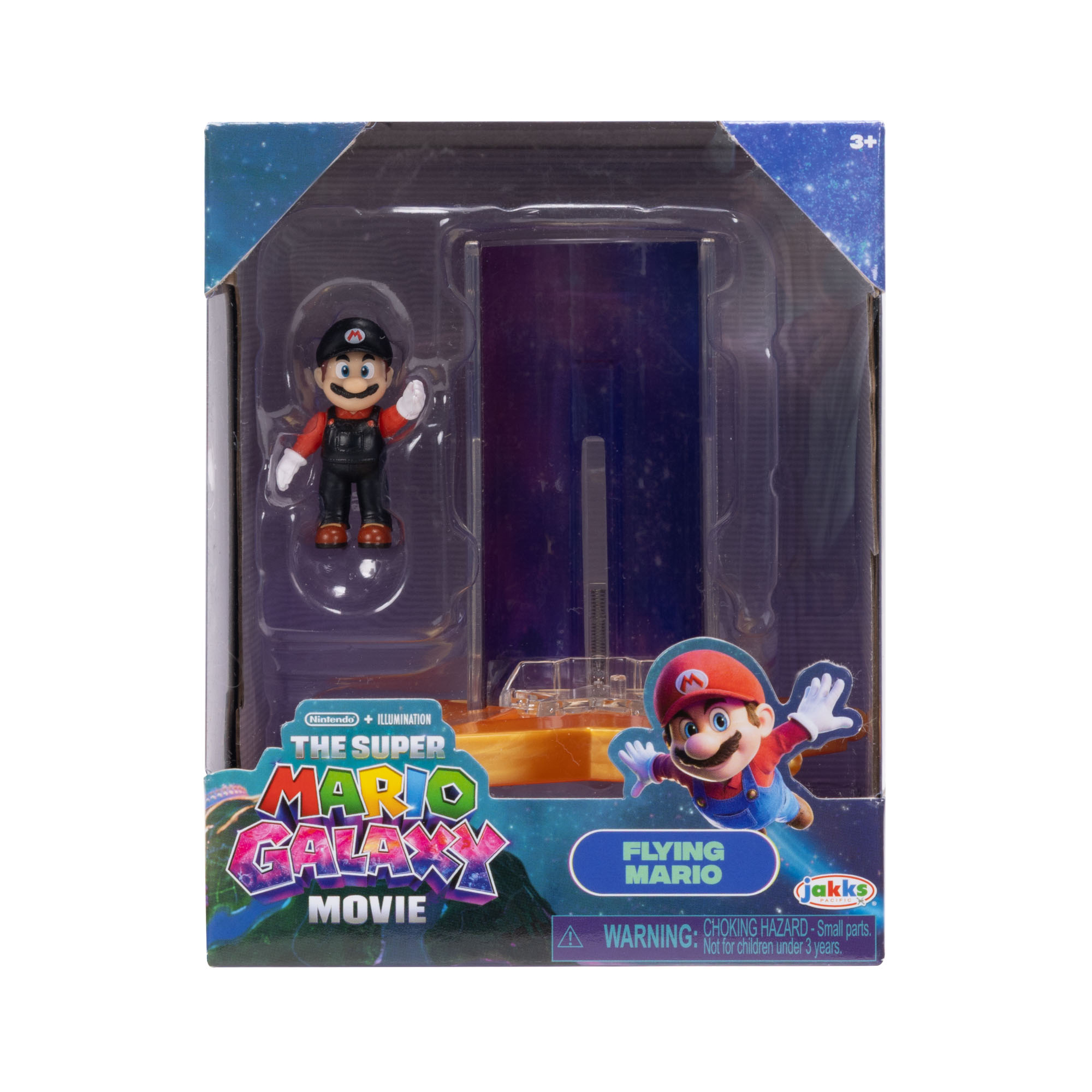Flying Mario with Star Launcher 1.5-inch Figure - Image 2