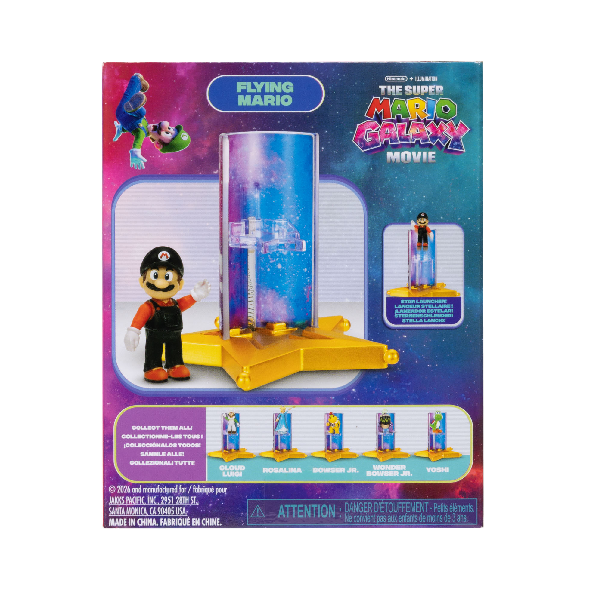 Flying Mario with Star Launcher 1.5-inch Figure - Image 5