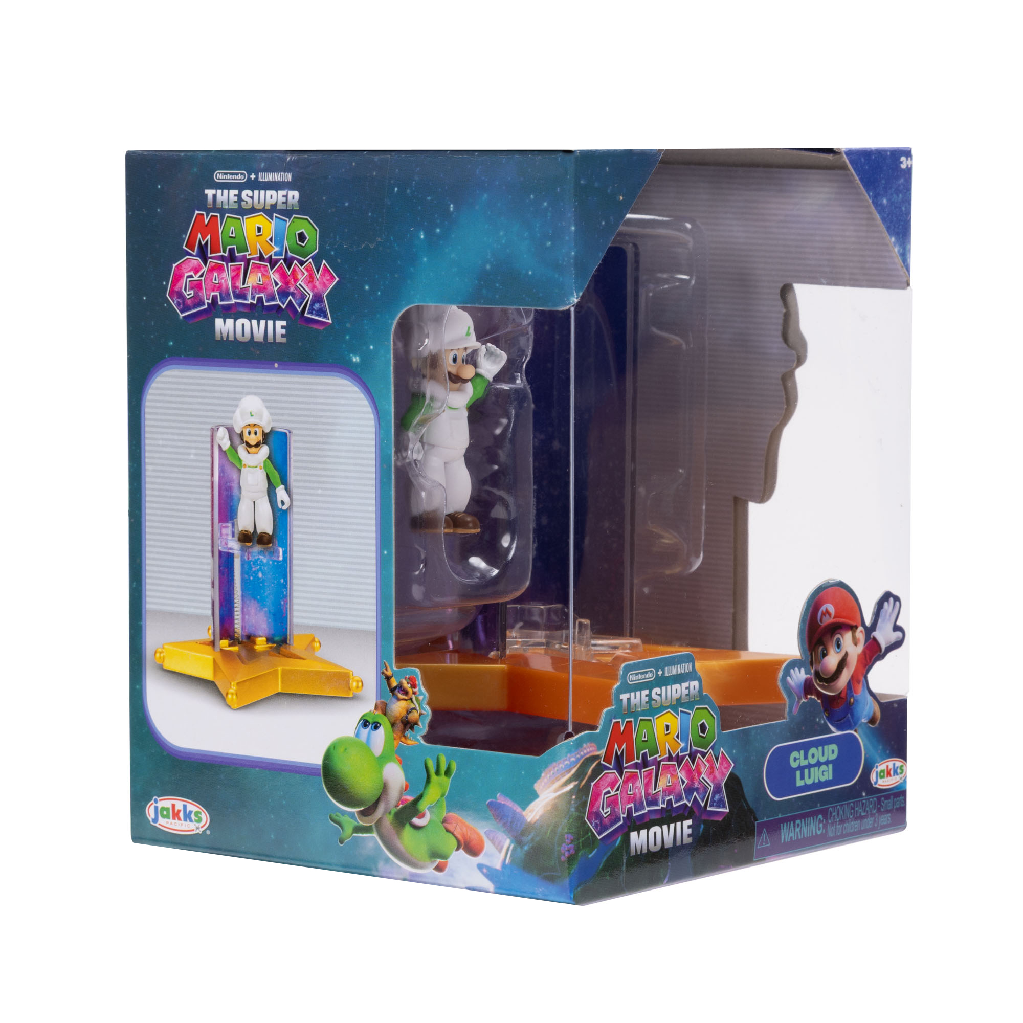 Cloud Luigi with Star Launcher 1.5-inch Figure - Image 4