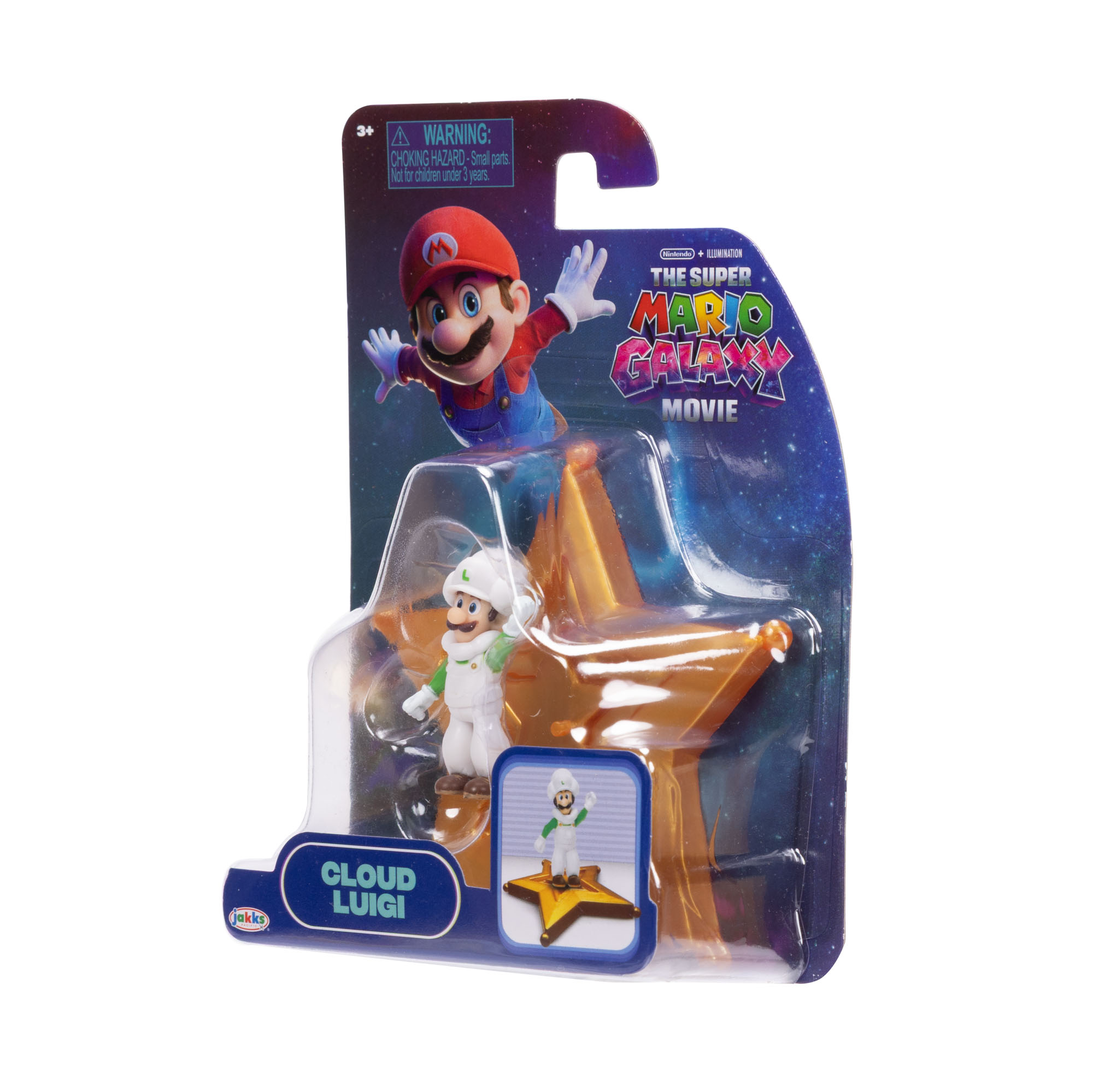 Cloud Luigi with Star 1.5-inch Figure - Image 7